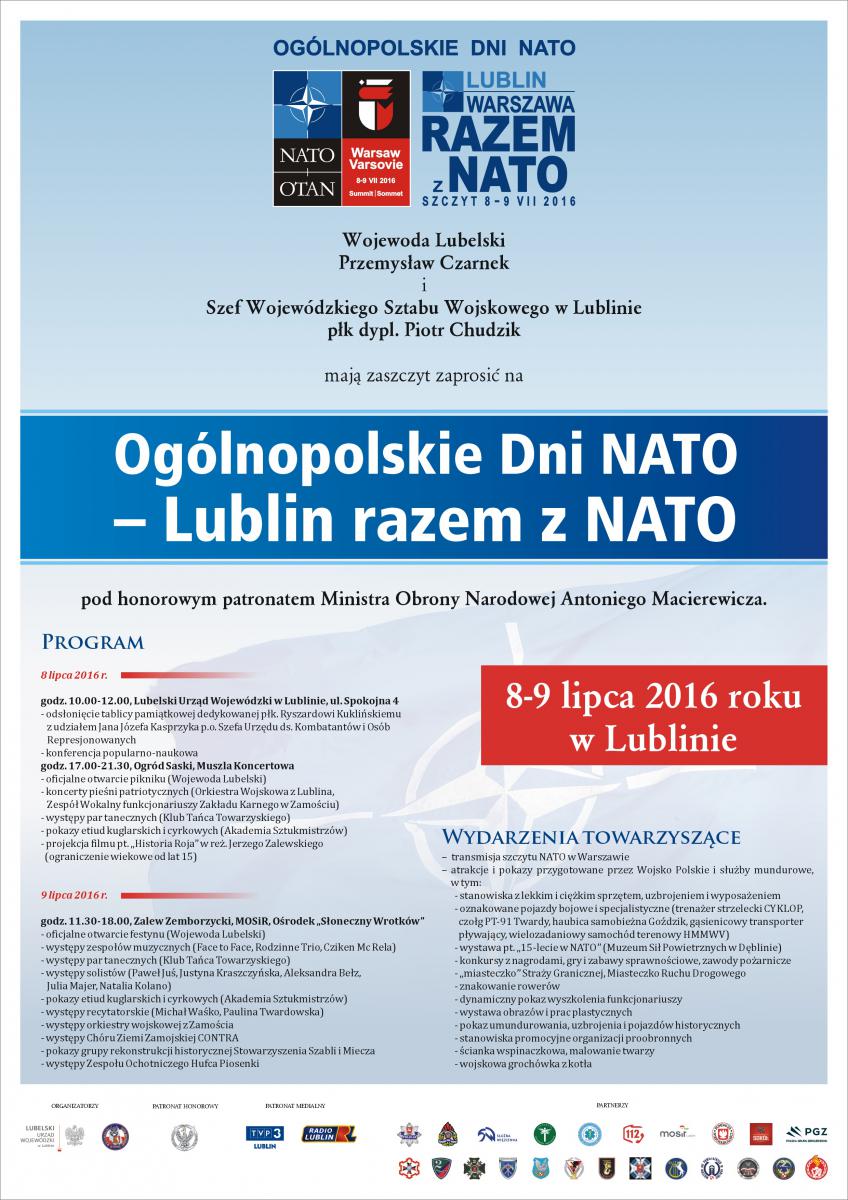 Lubelski piknik z okazji szczytu NATO